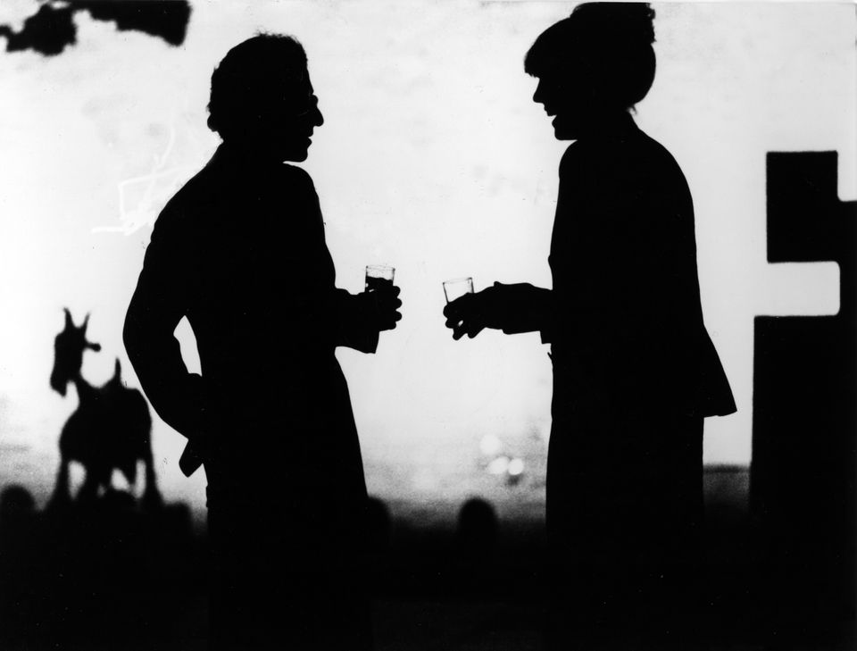 Diane Keaton und Woody Allen in