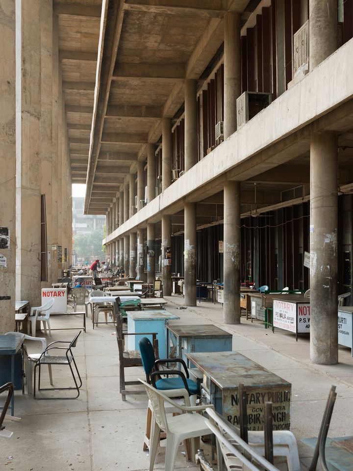 Town hall, 1961, Foto: Pierre Jeanneret, Sector 17