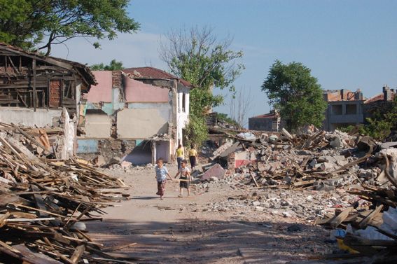 ... und nach Abriss der Häuser und Vertreibung der Bewohner, Foto: Tolga Islam