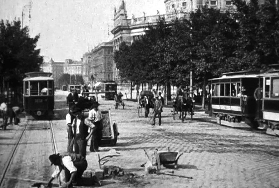 Still aus Vienne en Tramway , Foto: StadtFilmWien