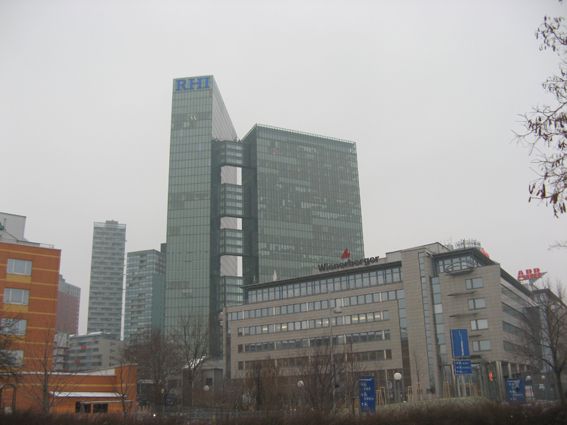 Im Dauerfeuer der raumplanerischen Kritik: Geschäfts- und Wohnviertel Wienerberg City. Wien, Foto: Archiv